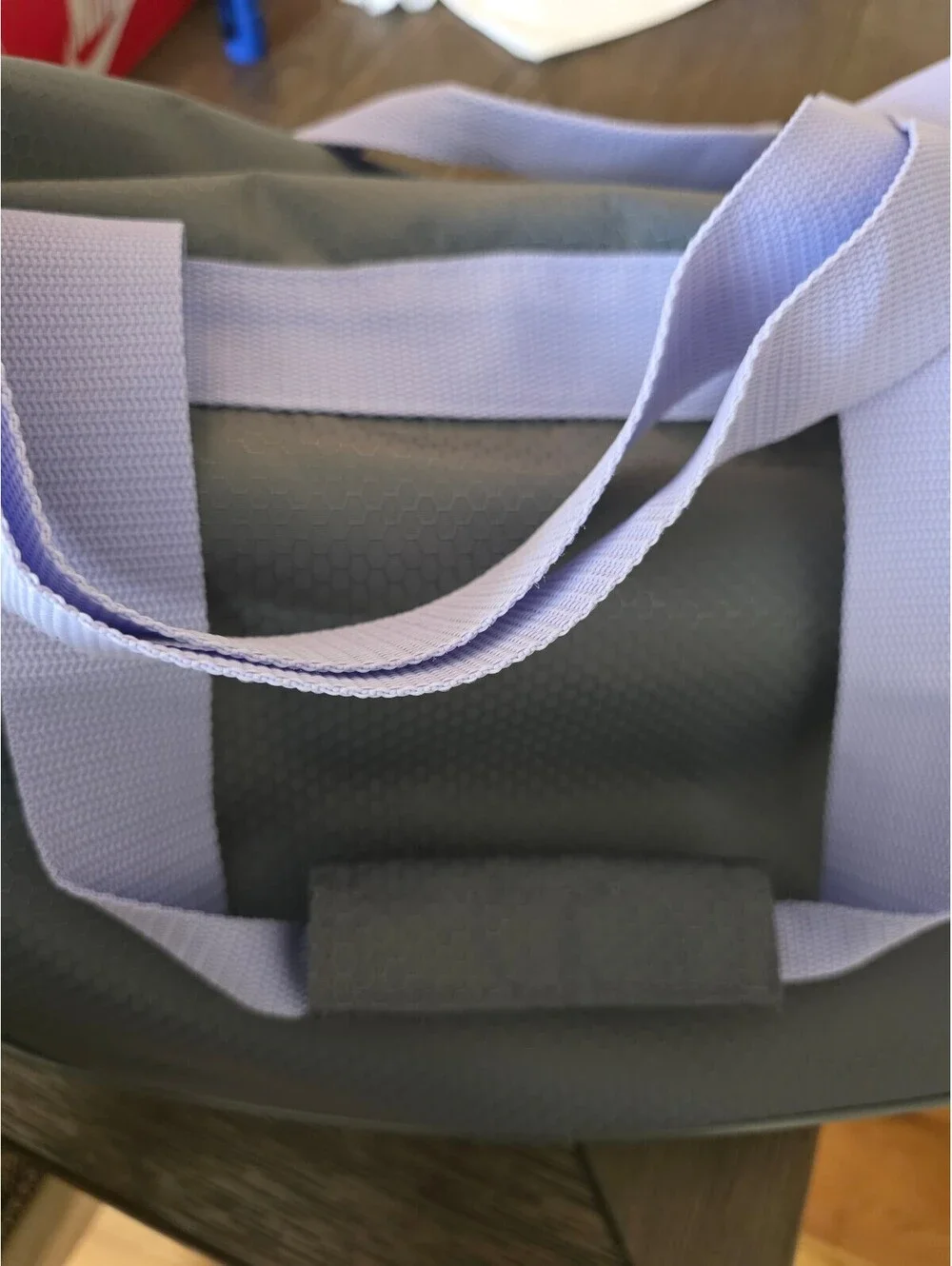Adidas Diablo Small II Duffel Bag Gray and Lavender